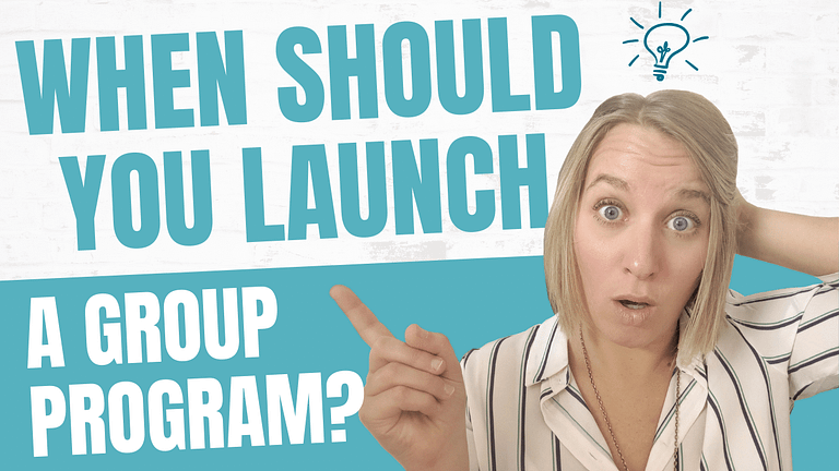 Product Launch Timeline for Your Group Program