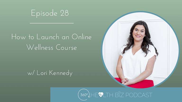 How to Launch an Online Wellness Course